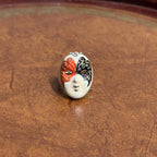 Unusual Statement Masquerade Mask Ring White/Silver Tone Various Colours & Sizes