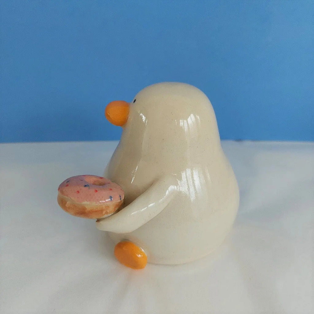 Duncan's Doughnut Ceramic Ornament