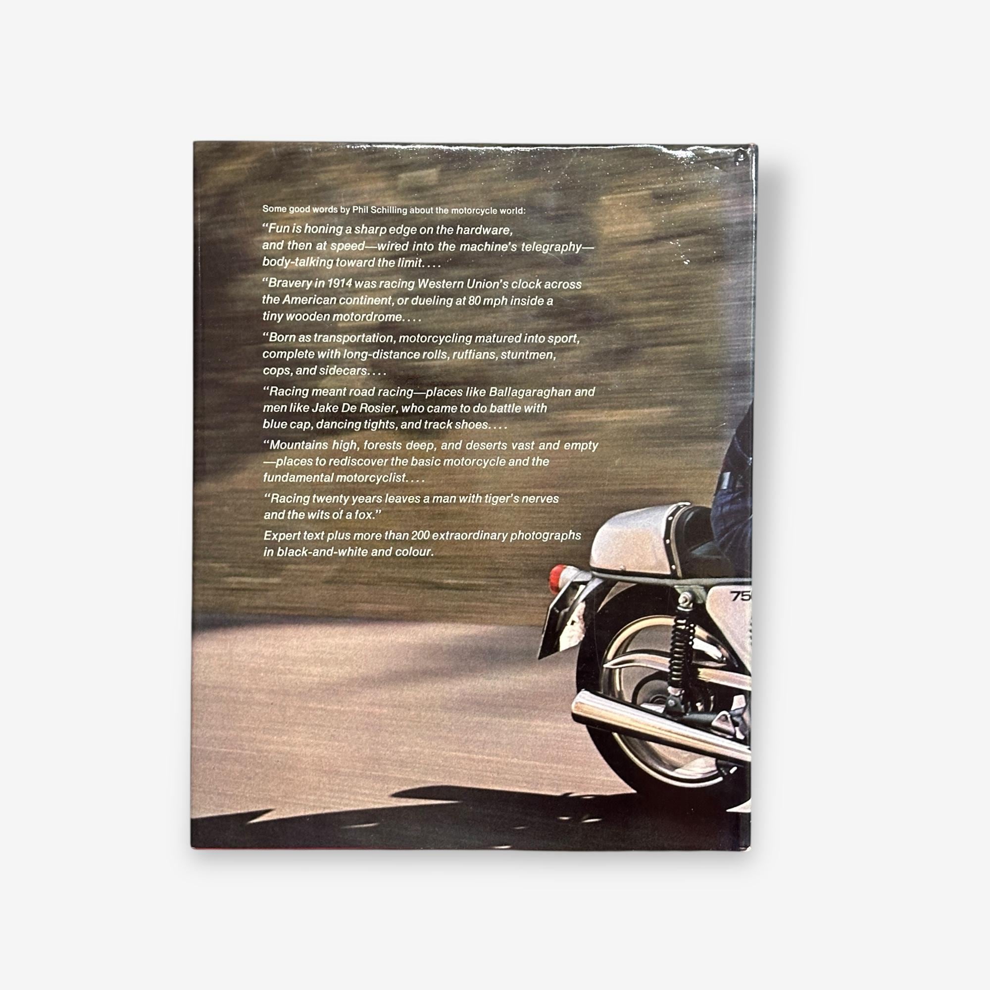 The Motorcycle World - Hardback Book (Phil Schilling) 1974