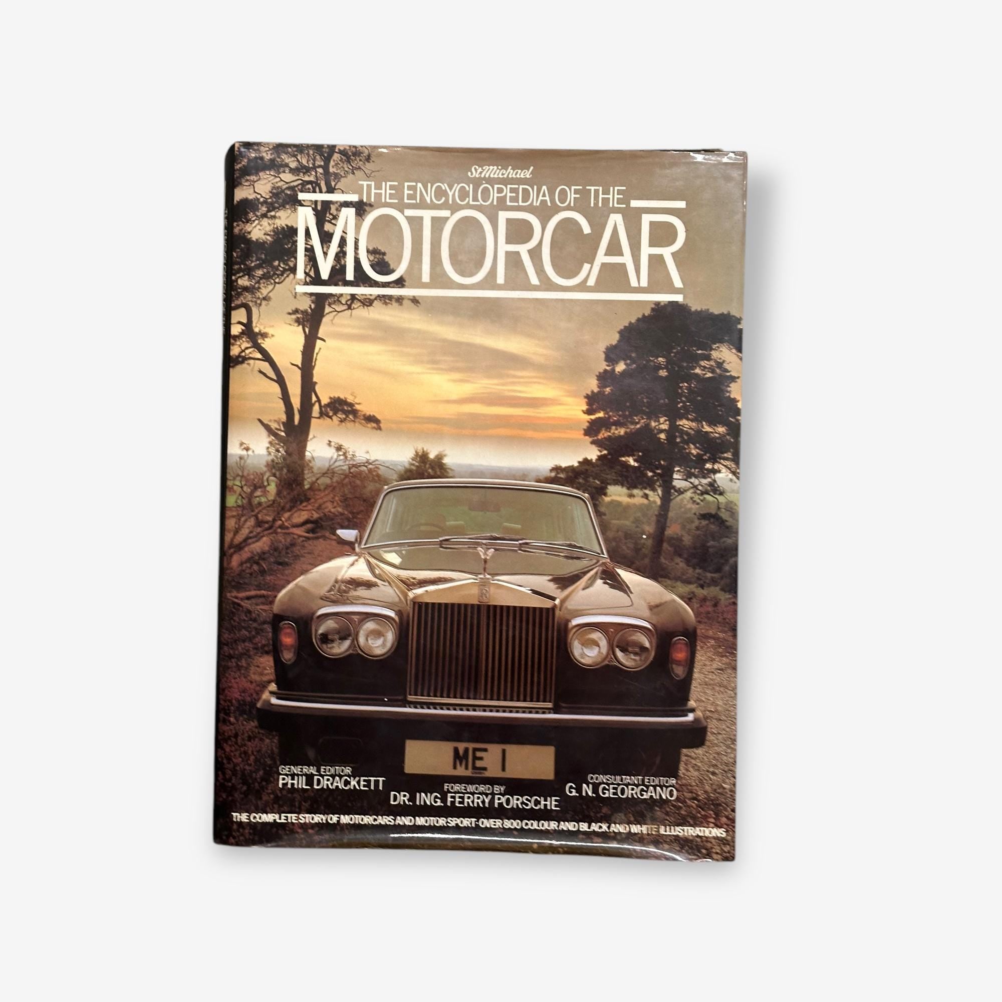 The Encyclopedia Of The Motorcar 1983 Hardback Book (Phil Drackett) St Michael