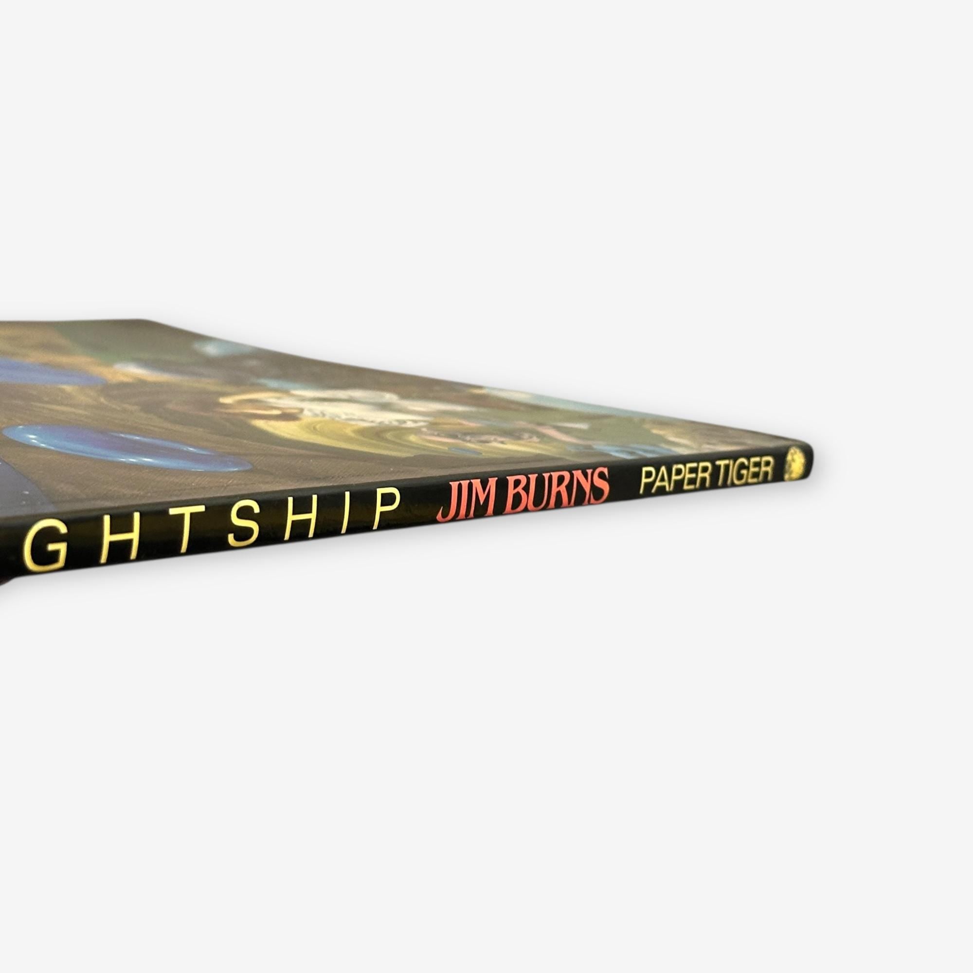 Lightship - Jim Burns: Master Of SF Illustration - Paperback Book (Chris Evans) 1985