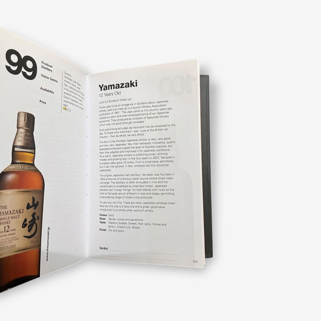 101 Whiskies To Try Before You Die Hardback Book (Ian Buxton) 2010