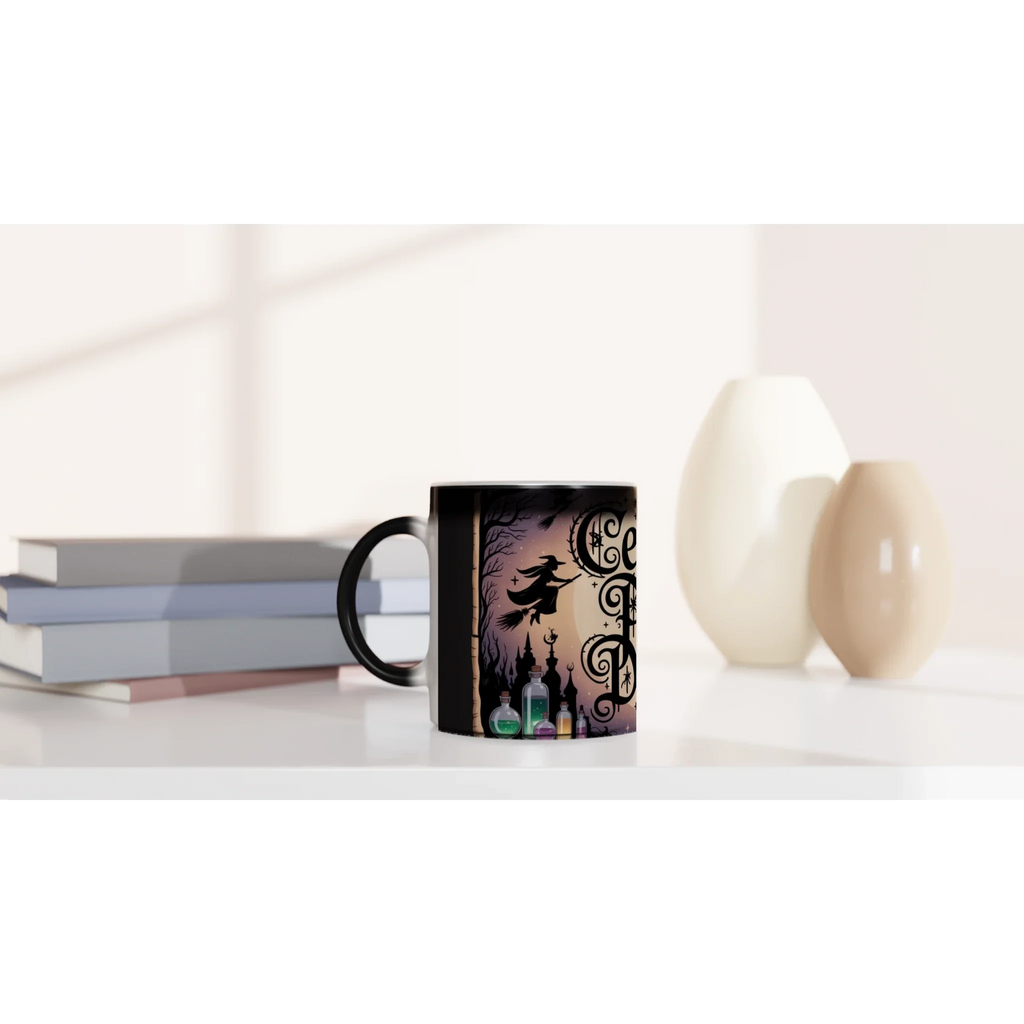 🧙‍♀️ Certified Potion Drinker Heat-Reveal Mug – Magical Colour-Changing Wizard Mug 🪄✨