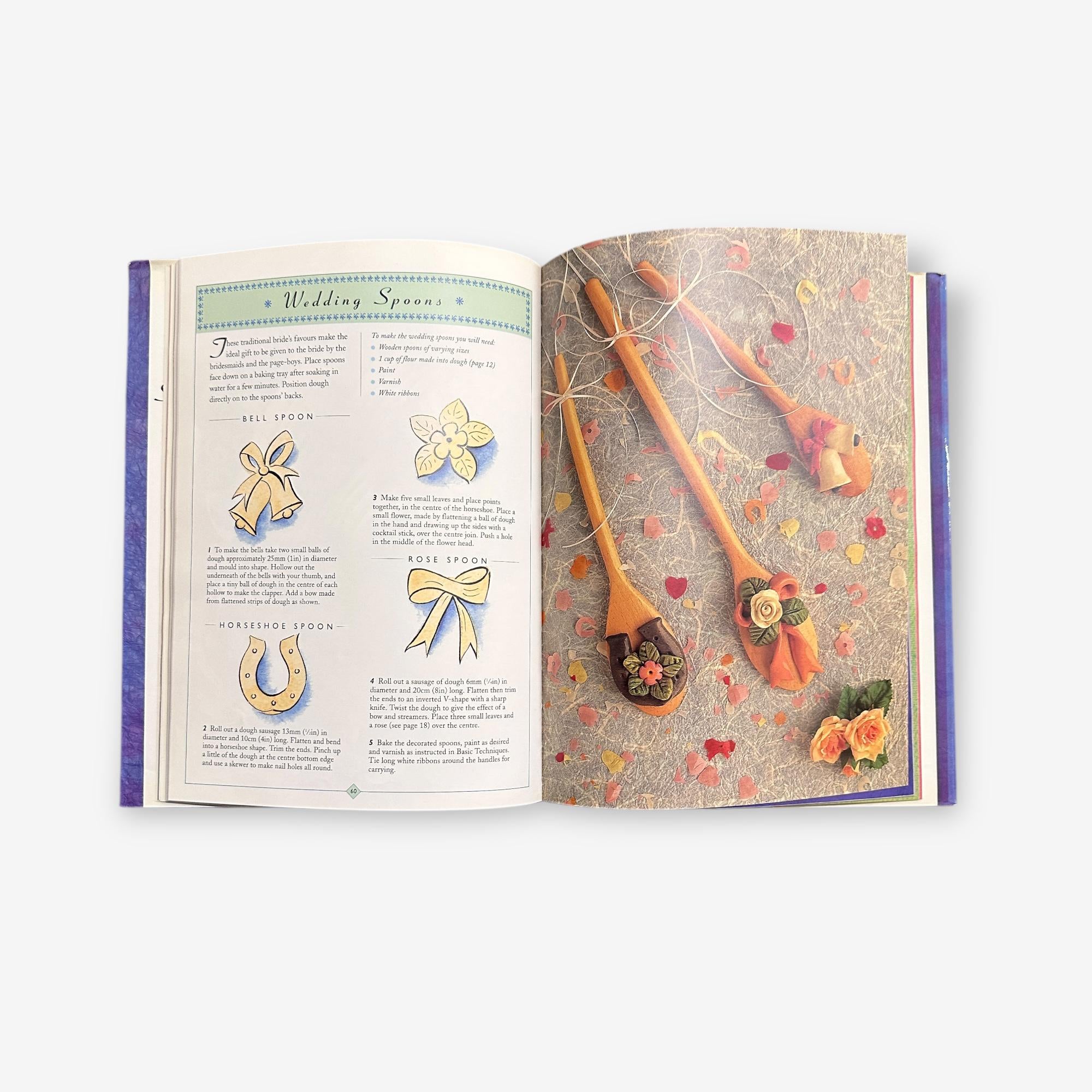 55 Celebration Doughcraft Designs - Hardback Book (Linda Rogers) 1996