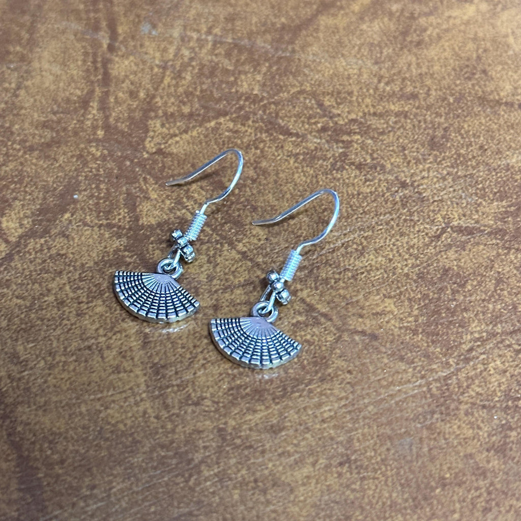 Star Drop Charm Earrings