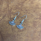 Star Drop Charm Earrings