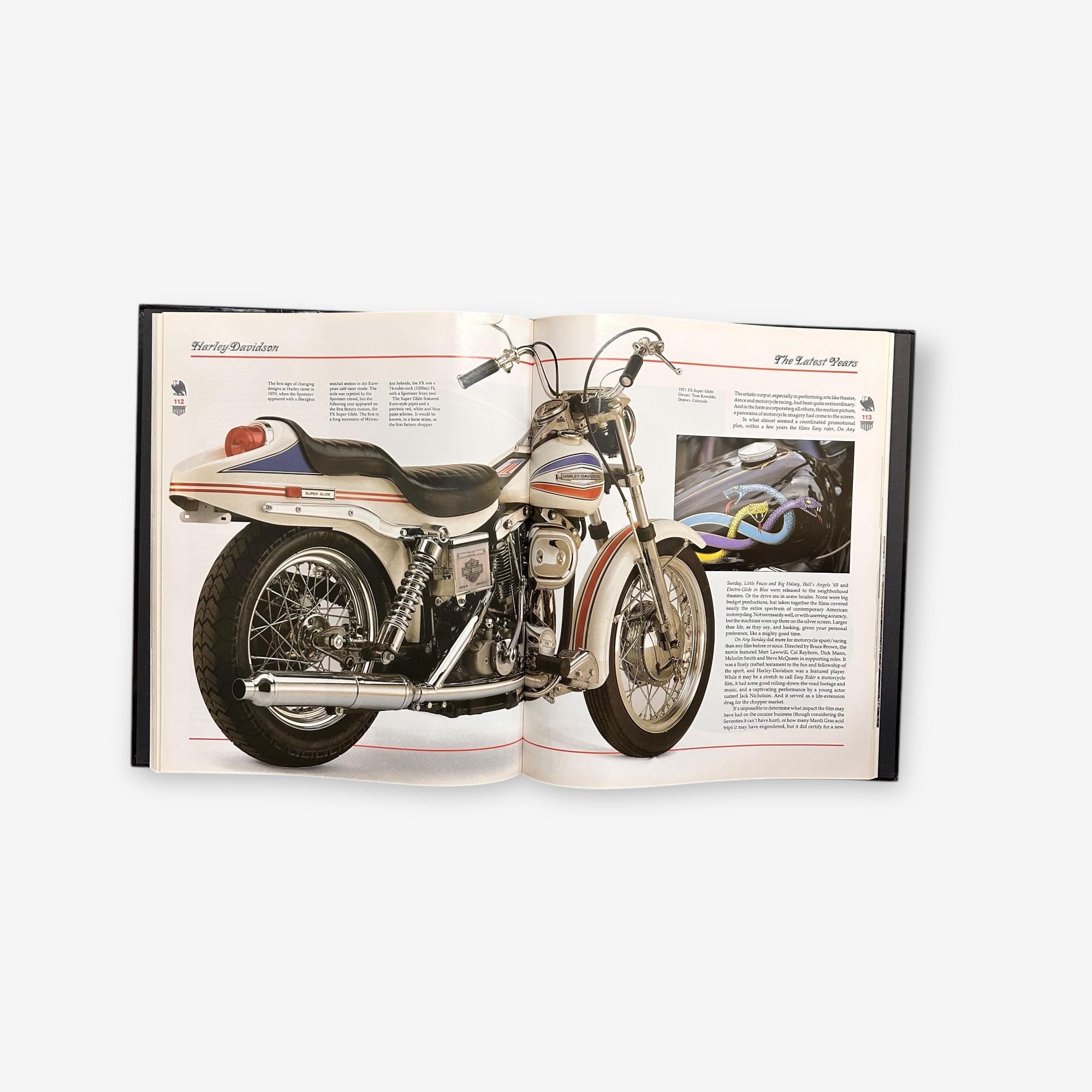 Harley Davidson - The Ultimate Machine 1993 Hardback Book (Tod Rafferty)