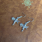 Moon Fairy Charm Drop Earrings