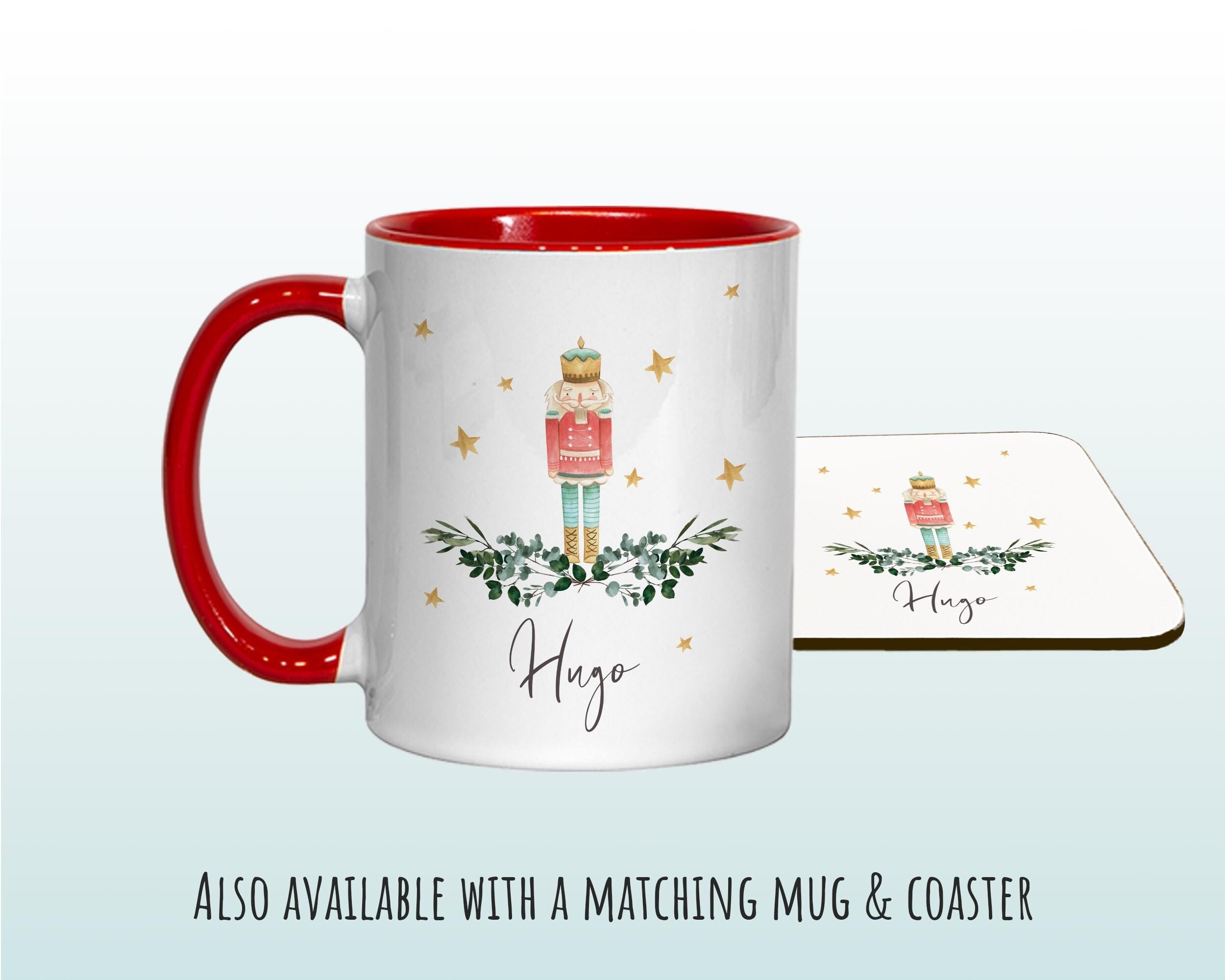 Personalised Large Christmas Sack Xmas Classic Toy Soldier Name Star Stocking Gift Girls Boys Sack Red Drawstring Christmas Decoration SK161