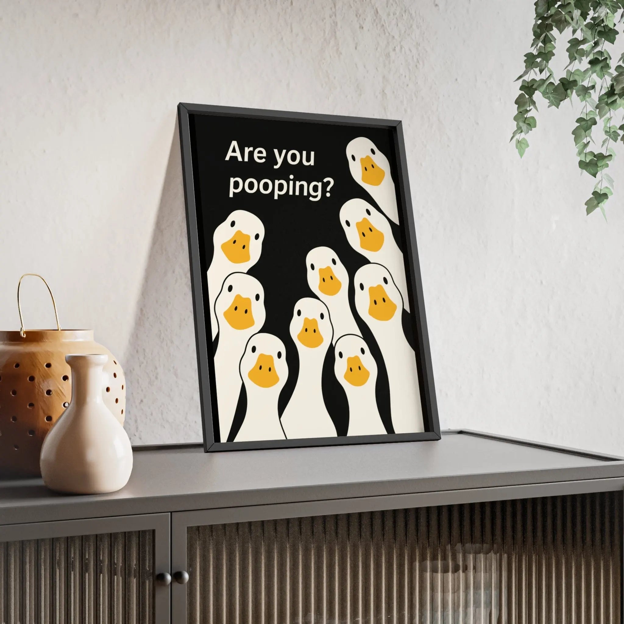 Curious Ducks and Bold Question