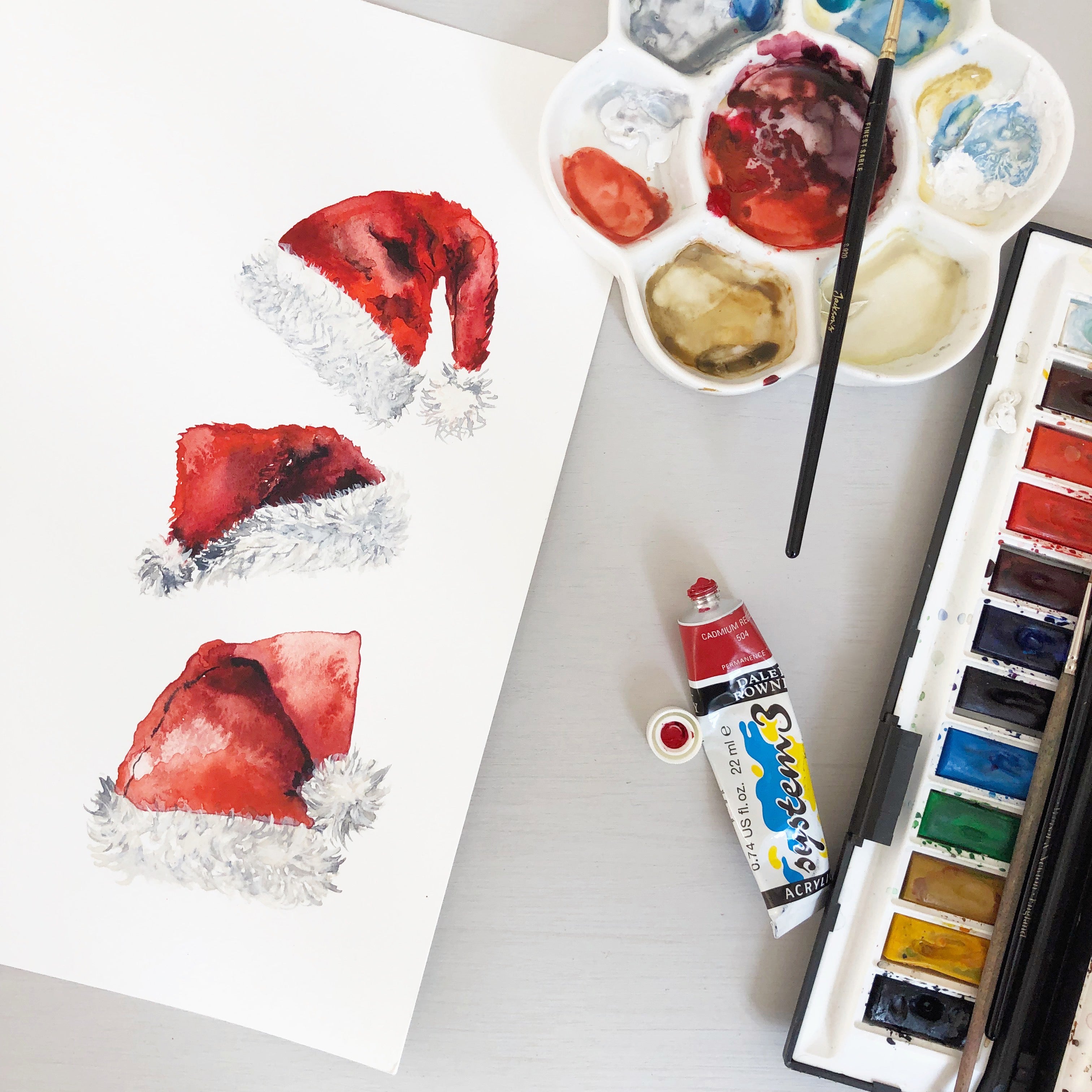 Dinosaur Christmas Card | A6 Greeting Card