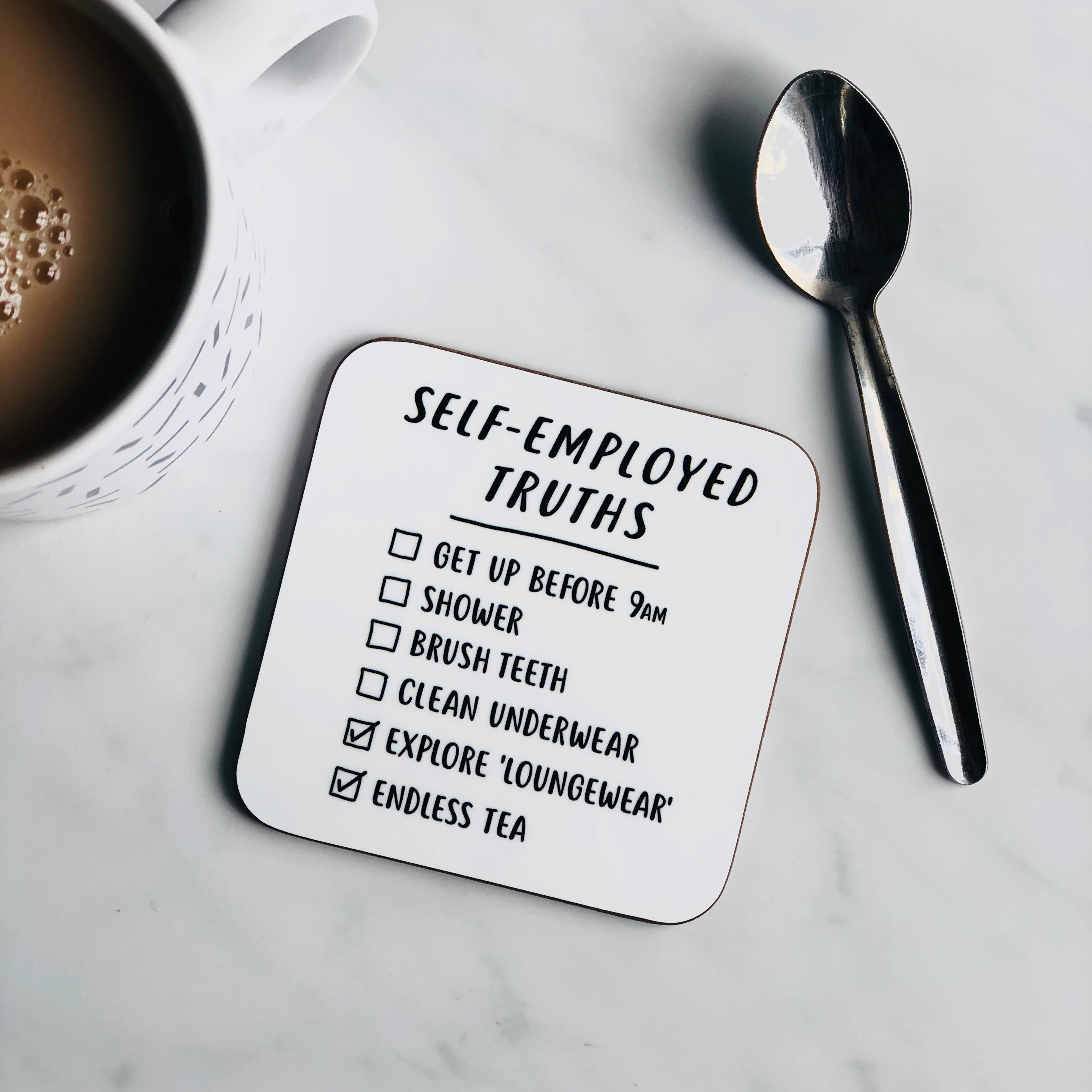 Self-Employed Truths Mug