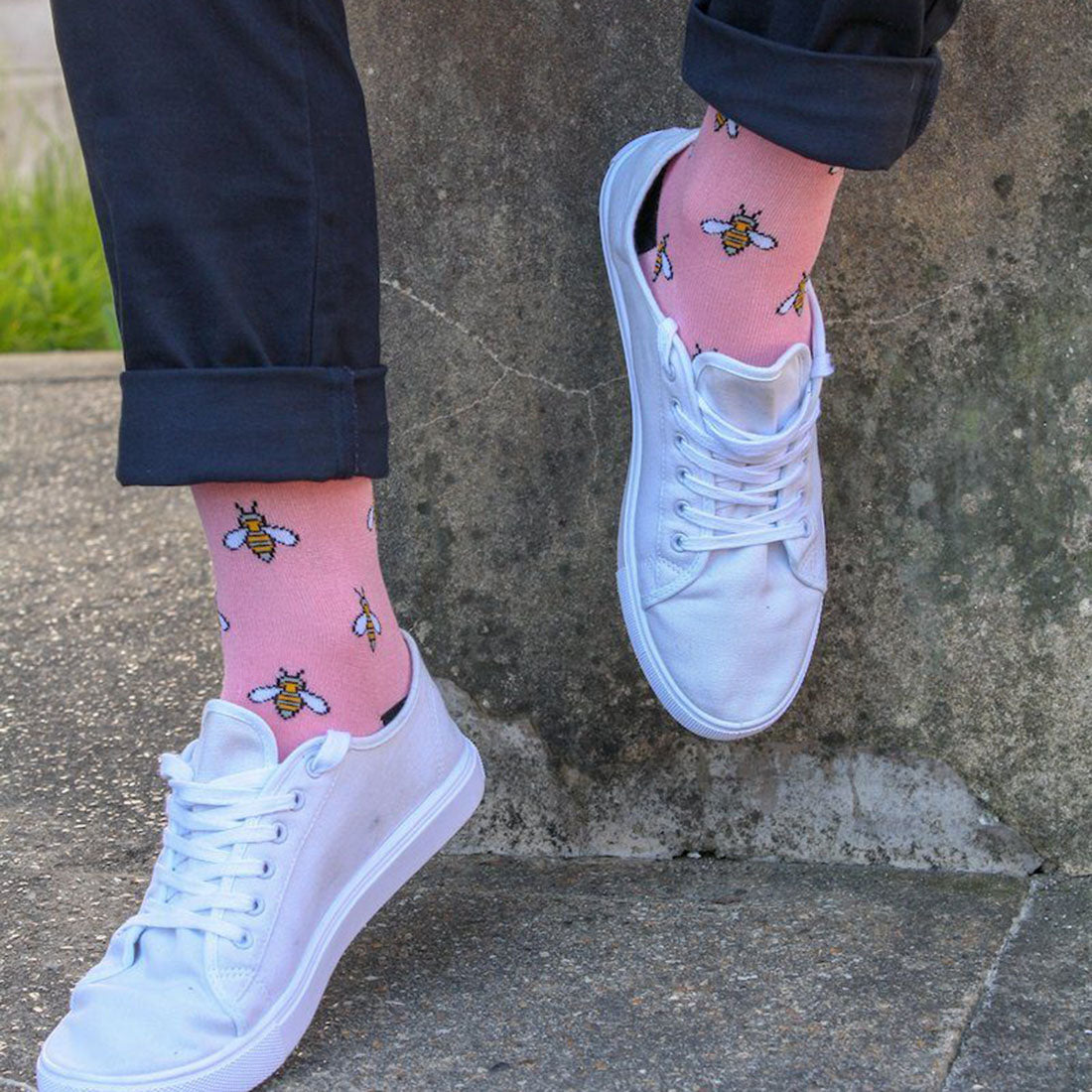 Bumblebee Matching Bamboo Socks (Adult & Child)